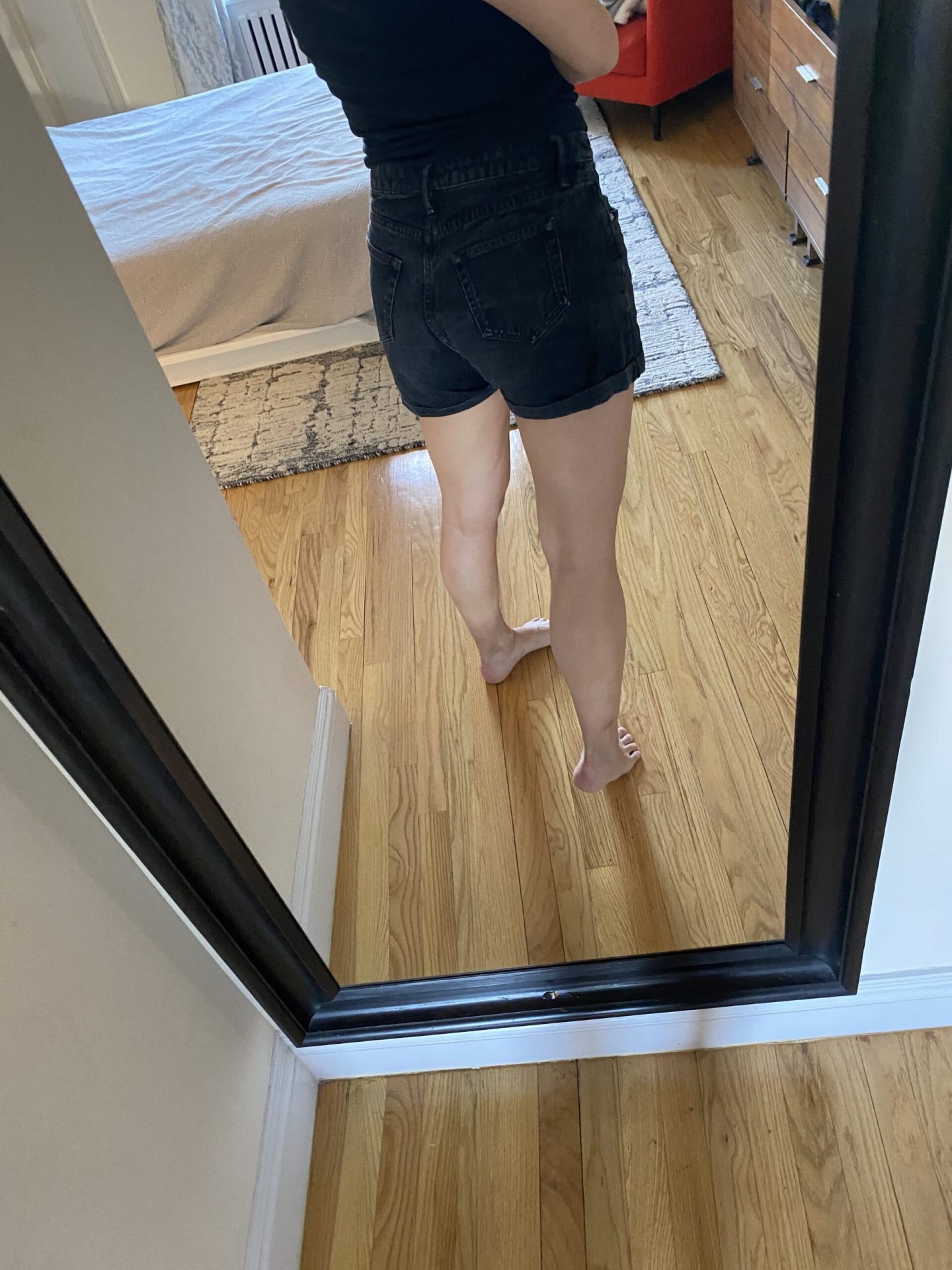 Sezane Niels shorts in black review