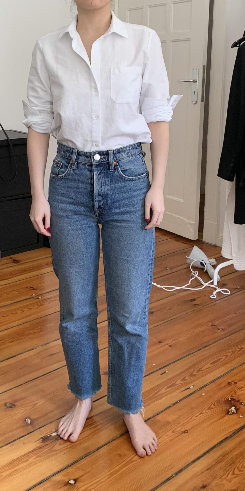 Sezane Tomboy Shirt in White review