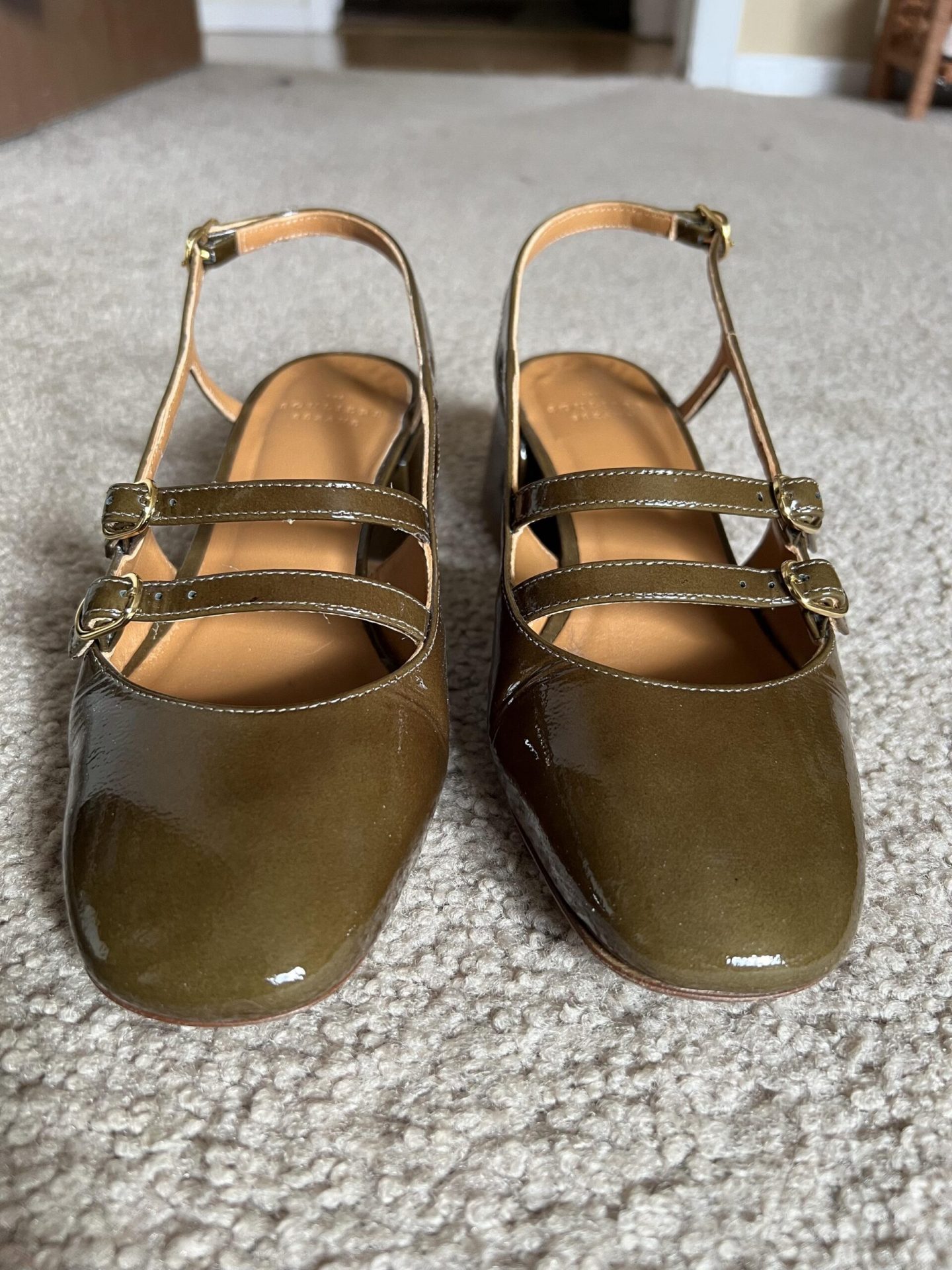 専用‼️ Sezane　Paula Babies パンプス　37サイズ　24cm Paula Babies - Ecru / Black - Sheep leather - Sézane
