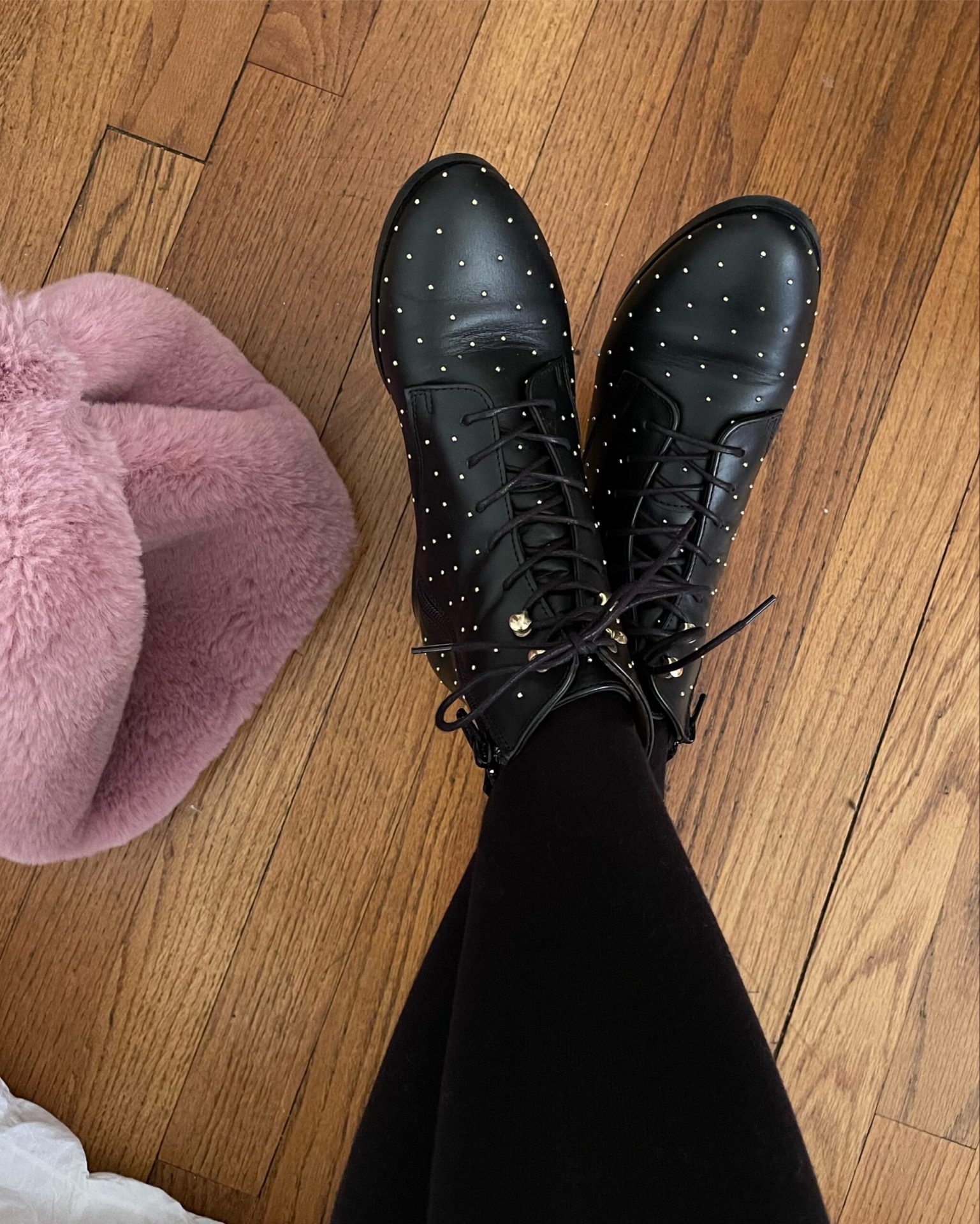 Sezane Eugenie Boots Black with Studs Review