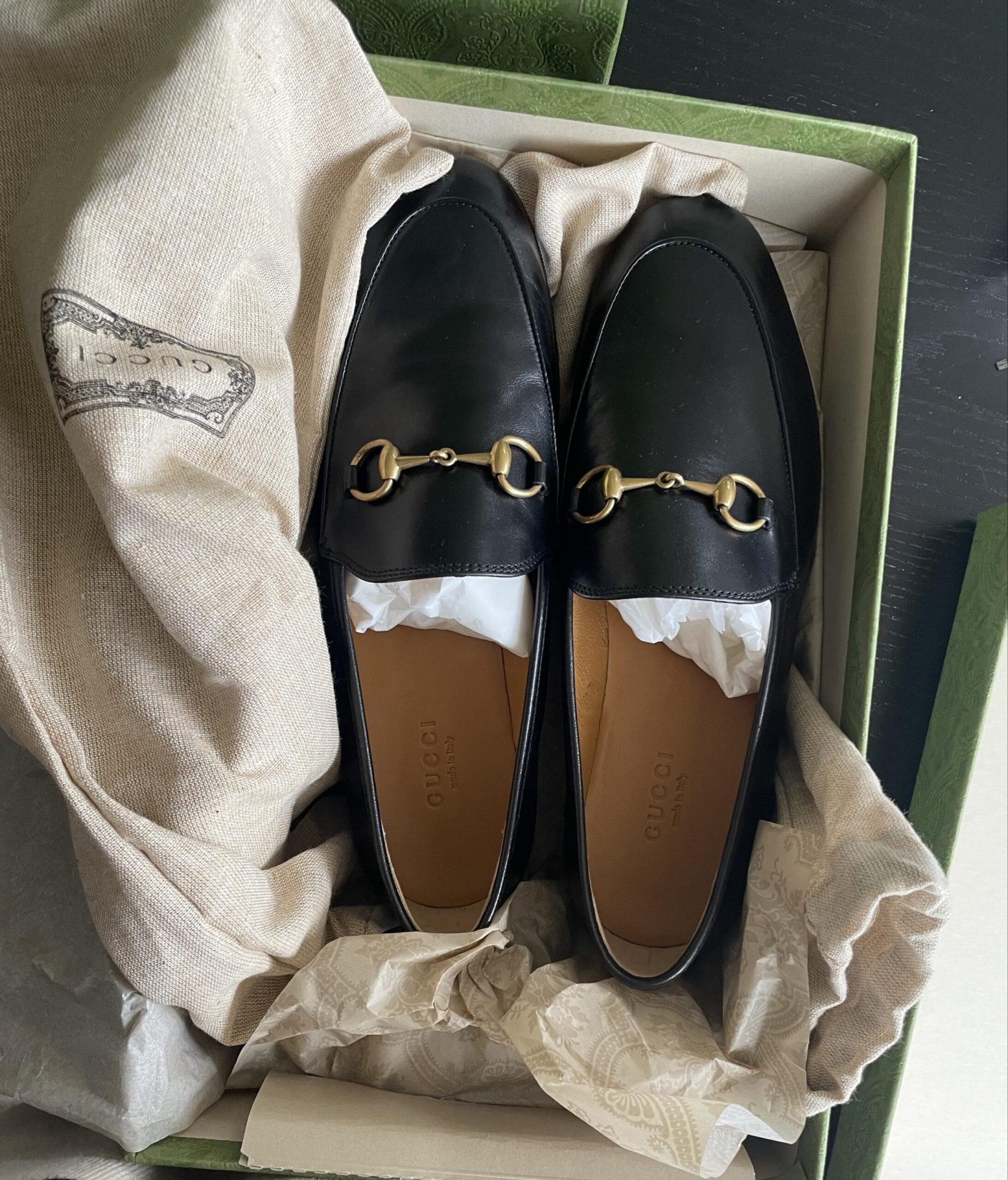 Gucci Jordaan Loafer in Black Leather review
