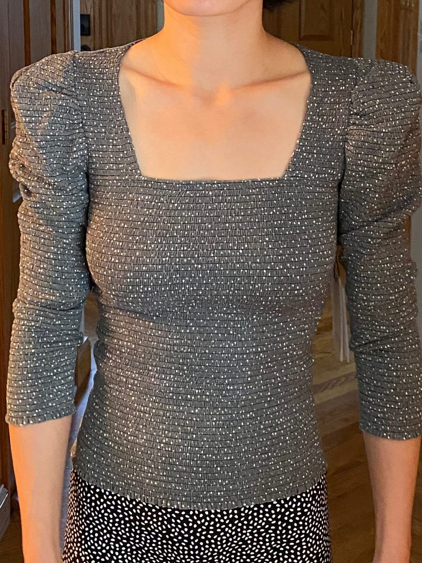 Nation LTD Alexandra Three Quarter Sleeve Top
