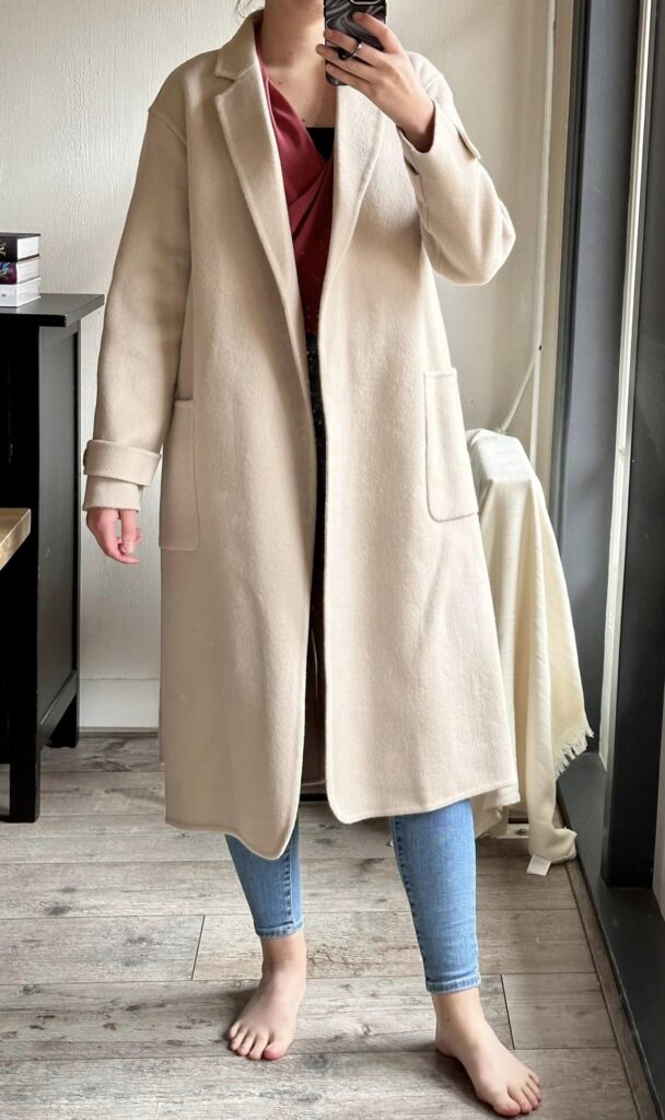 Mederick Coat - Sezane - Details - Unvarnished Clothing