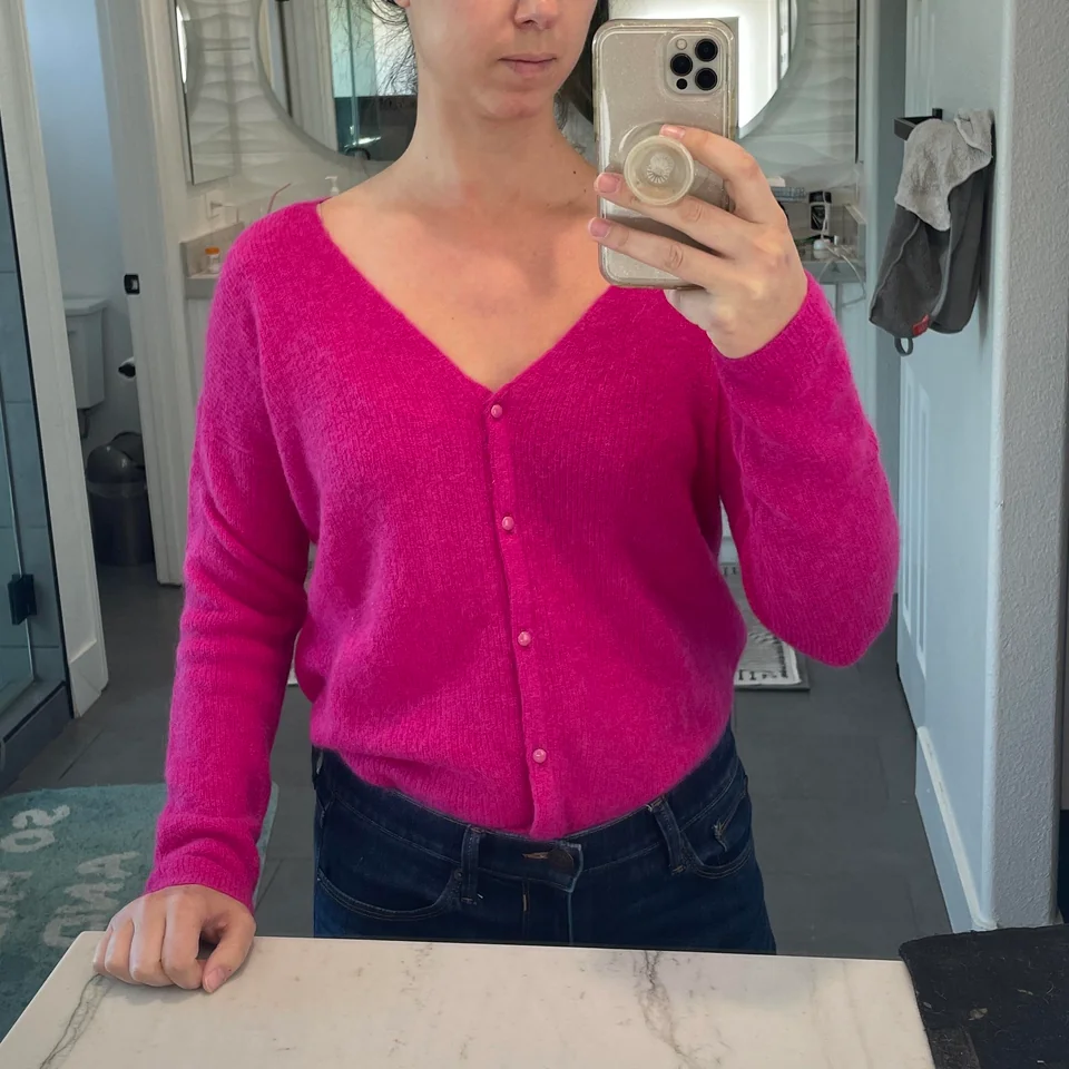 Barry Cardigan - Sezane - Details - Unvarnished Clothing