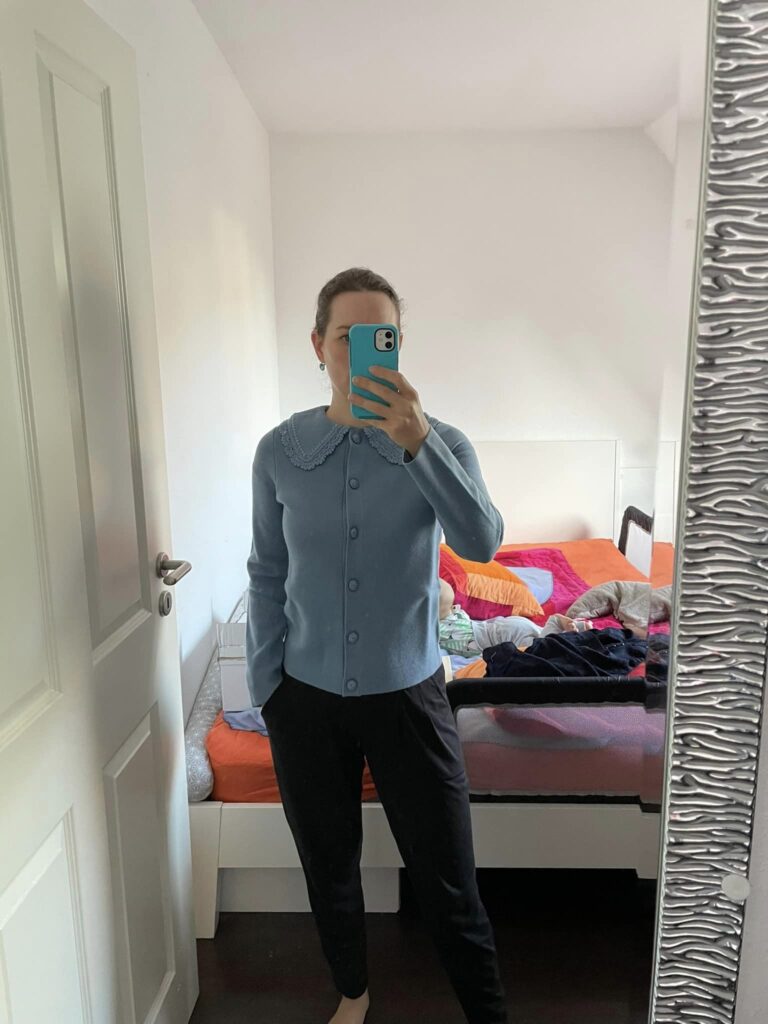 セザンヌ カーディガンニット Bettany Cardigan Sezane Bettany Cardigan - Sezane - Details - Unvarnished Clothing